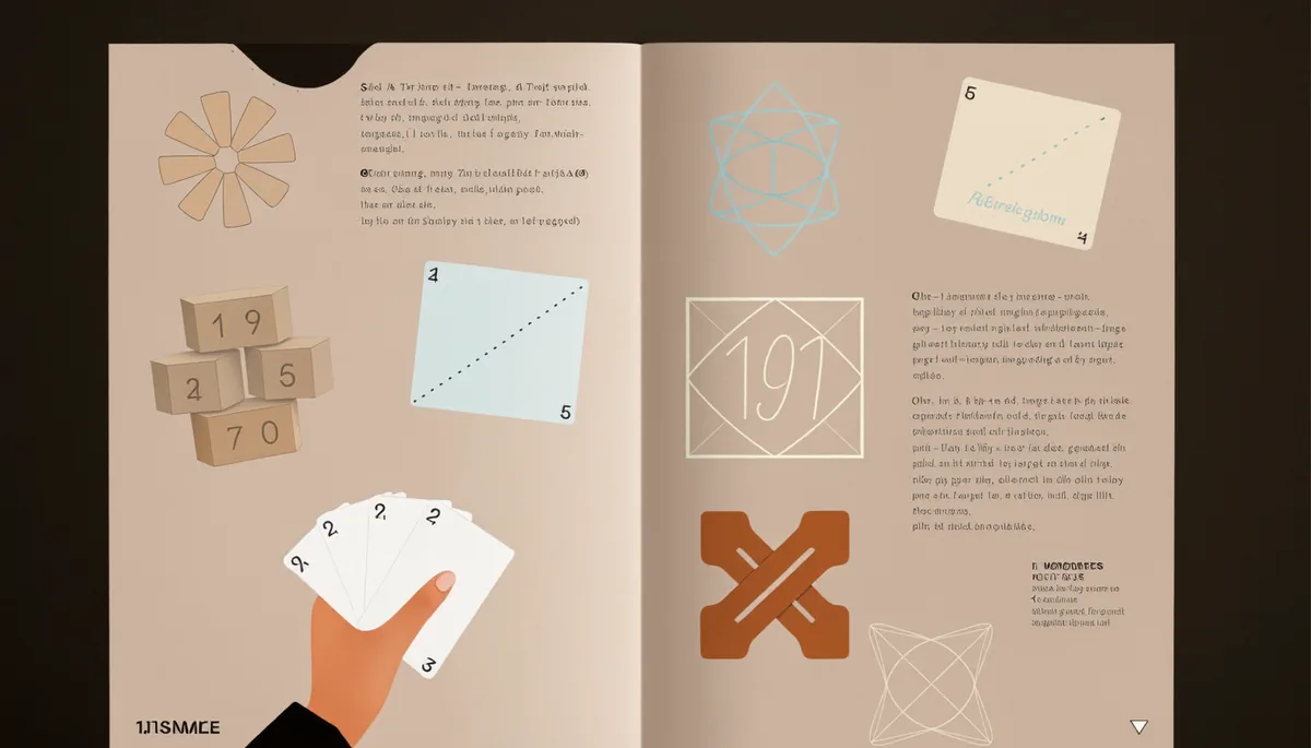 Детская рука и цифры даты рождения как образ расчёта числа рождения ребёнка